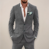 Rhett | Refined Single-Breasted Two-Piece Set