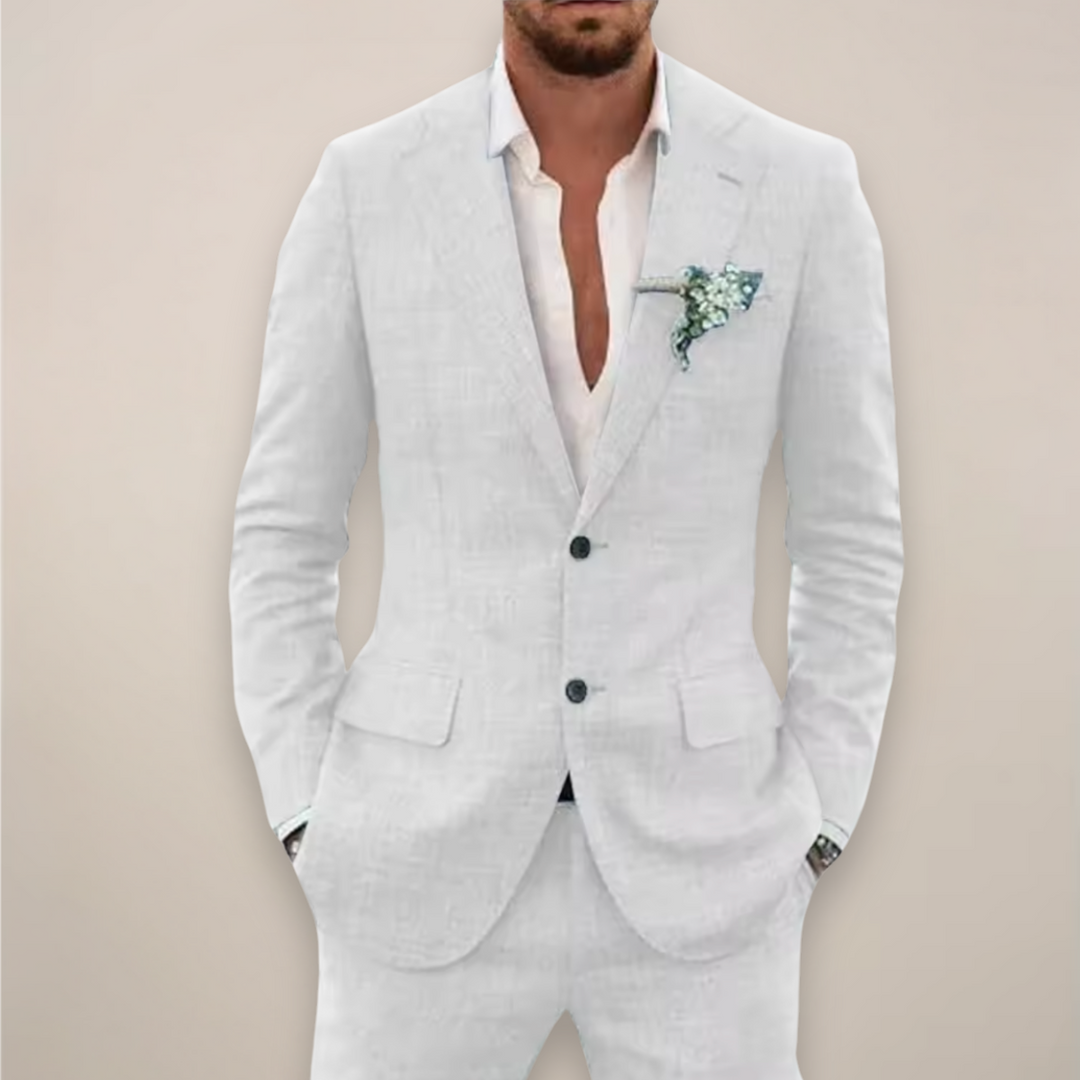 Rhett | Refined Single-Breasted Two-Piece Set