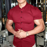 Blake | Slim Fit Short Sleeve Shirt