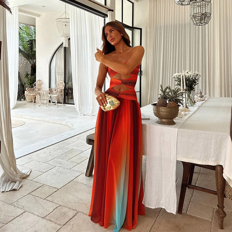 Laney | Classic Strapless Maxi Dress