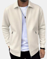 Nolan | Refined Textured Zip Jacket