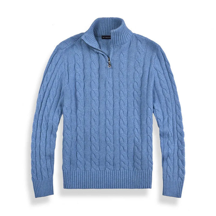 Colyn | Old Money Half-Zip Sweater