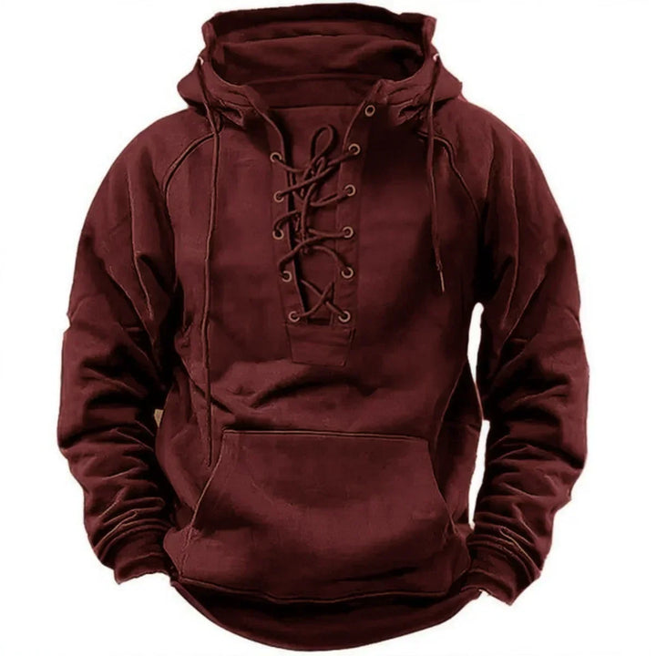 Dawson | Retro Lace-Up Outdoor Hoodie