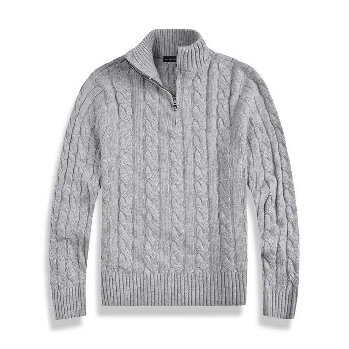 Colyn | Old Money Half-Zip Sweater