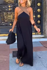 Carolina | Classic Vintage Shoulder Maxi Dress