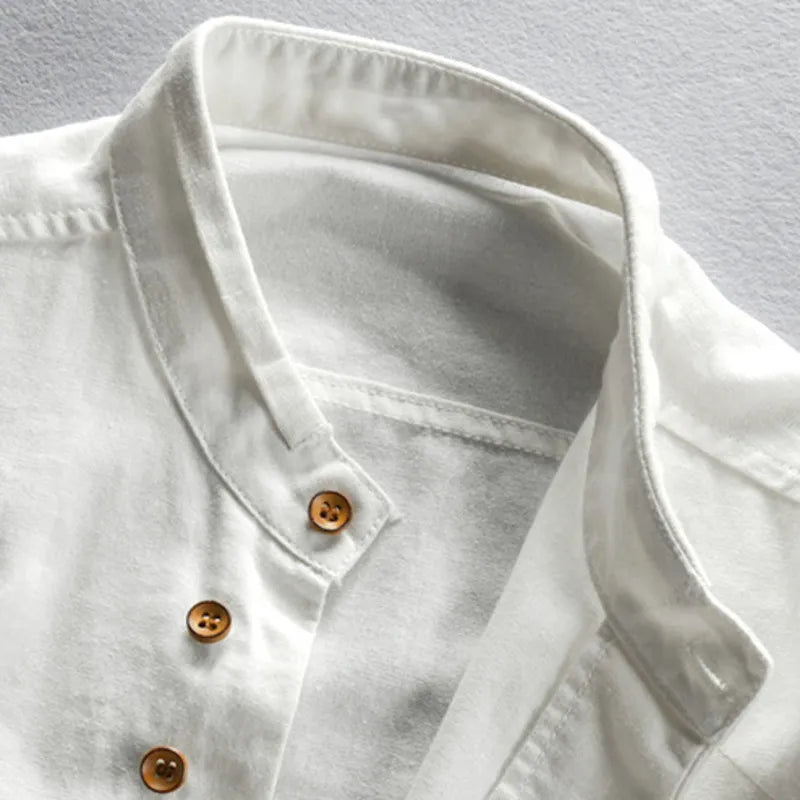 Evan | Long Sleeve Classic Button Shirt