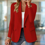 Jill | Classic Single Button Blazer