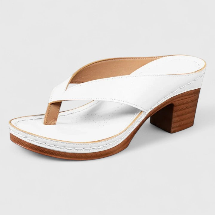 Delilah | Comfort-Cushioned Heeled Sandals