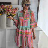 Sofia | Elegant Flowing Swing Dress
