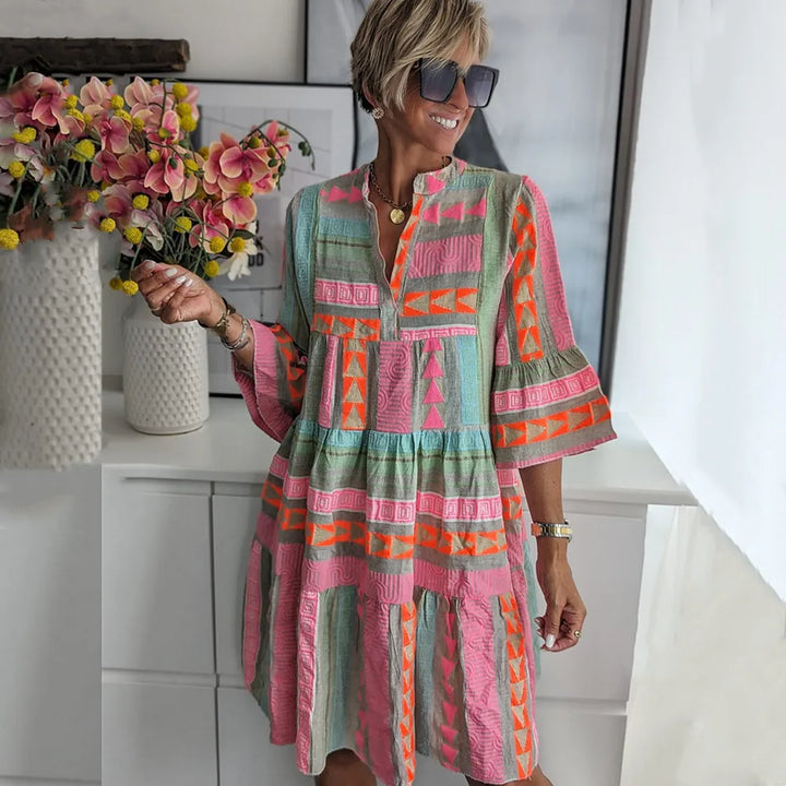 Sofia | Elegant Flowing Swing Dress