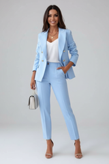 Helena | Refined Double-Breasted Two-Piece Set