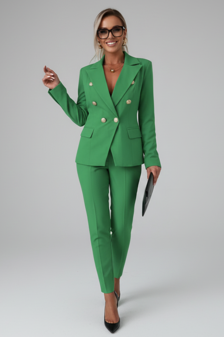 Helena | Refined Double-Breasted Two-Piece Set