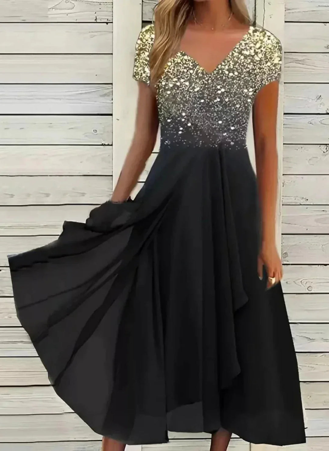 Ariella | Elegant Floral Evening Dress