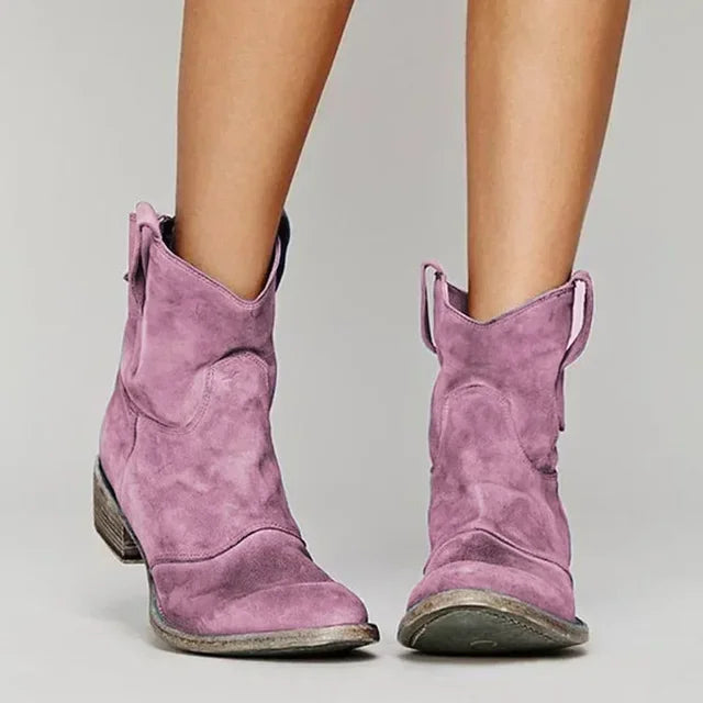 Dakota | Vintage Western Ankle Boots