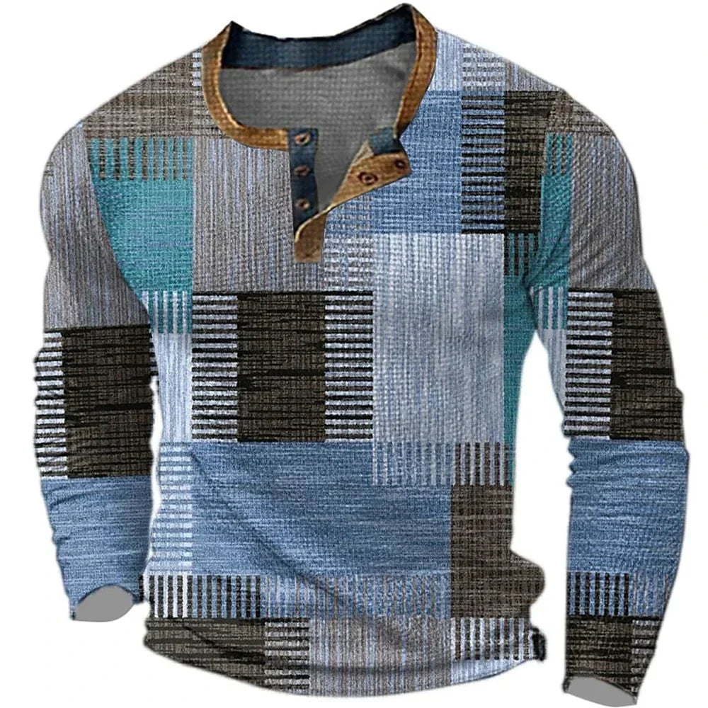 Andrew | Colourful Long Sleeve Shirt