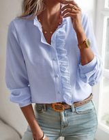 Elise | Elegant Ruffled Blouse