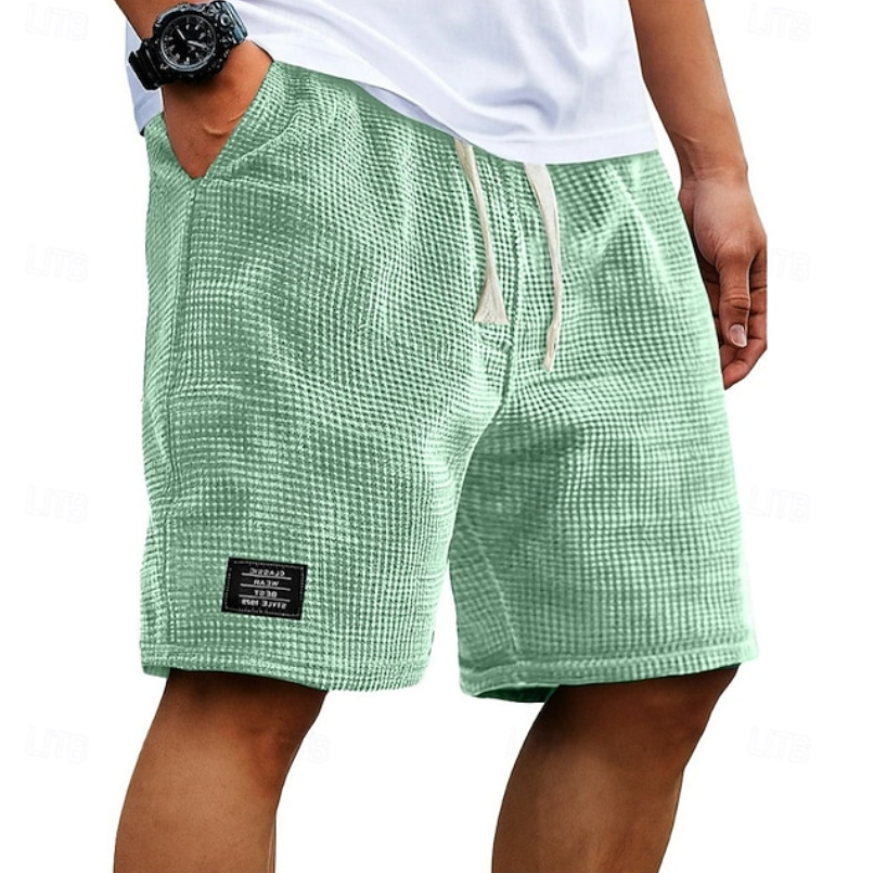 Douglas | Relaxed Textured Summer Shorts