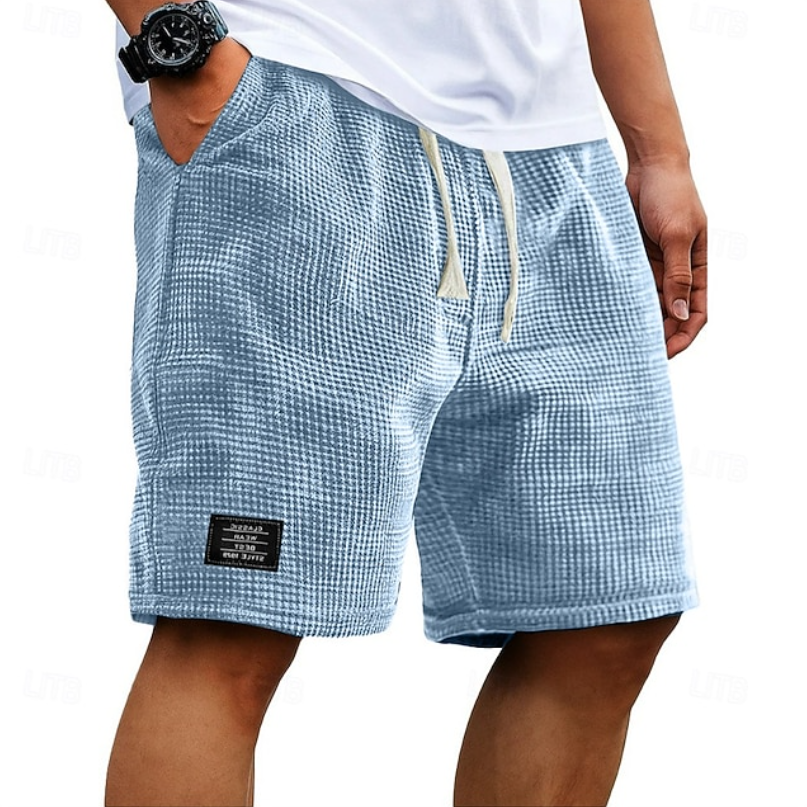 Douglas | Relaxed Textured Summer Shorts