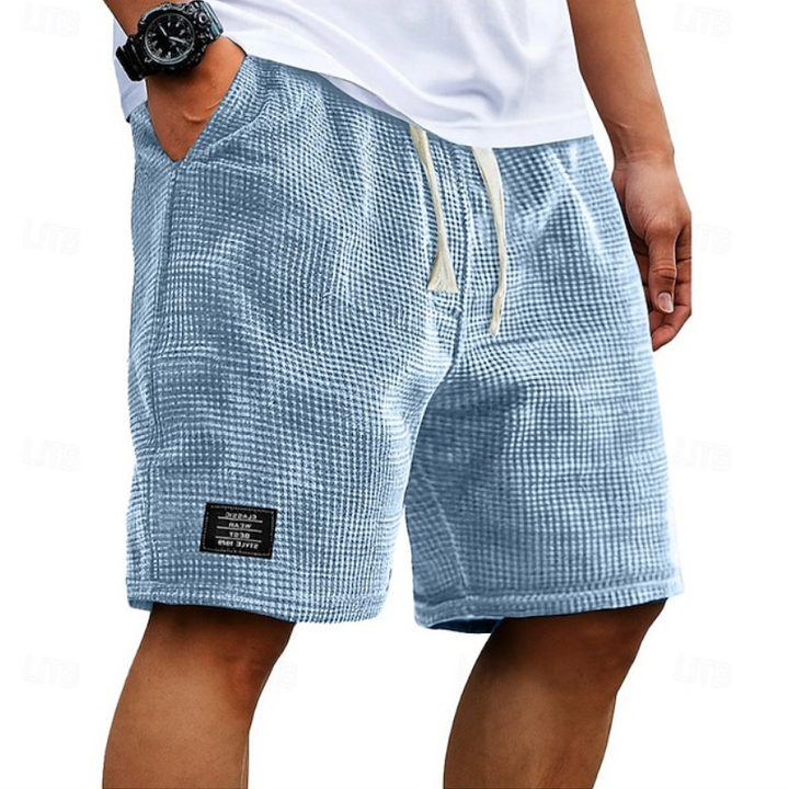 Douglas | Relaxed Textured Summer Shorts