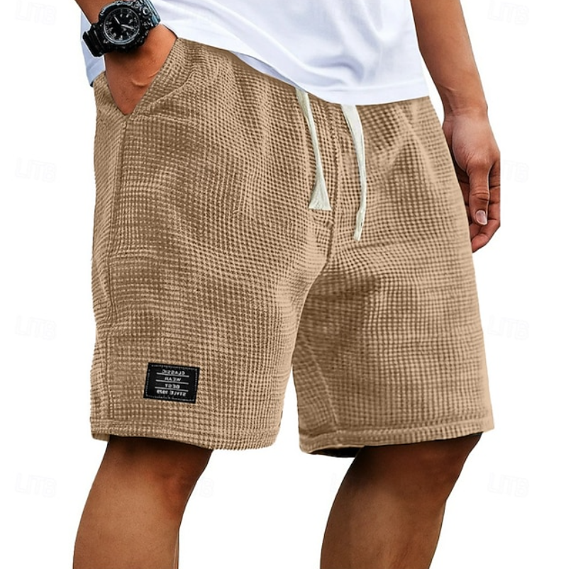 Douglas | Relaxed Textured Summer Shorts