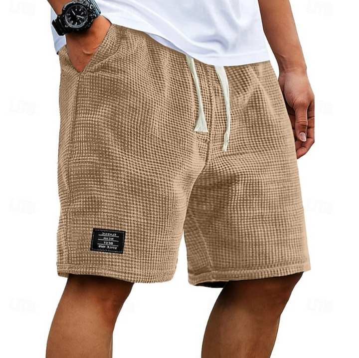 Douglas | Relaxed Textured Summer Shorts