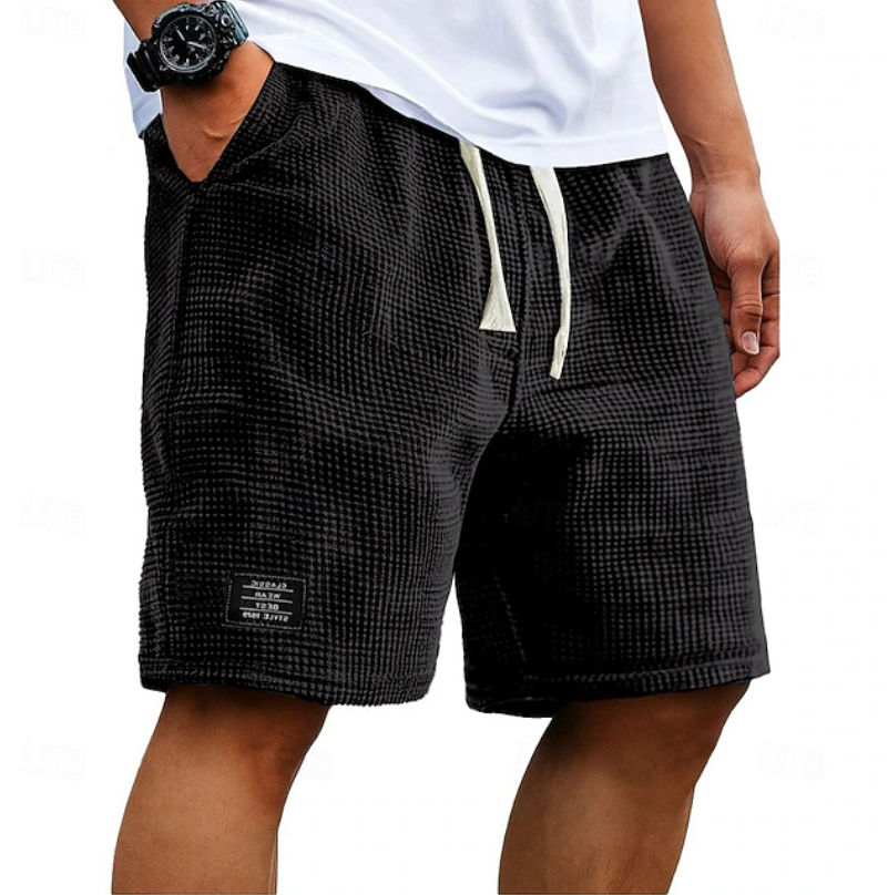 Douglas | Relaxed Textured Summer Shorts