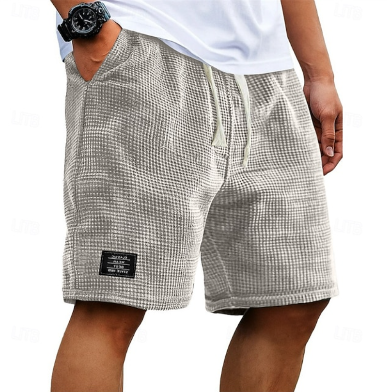 Douglas | Relaxed Textured Summer Shorts