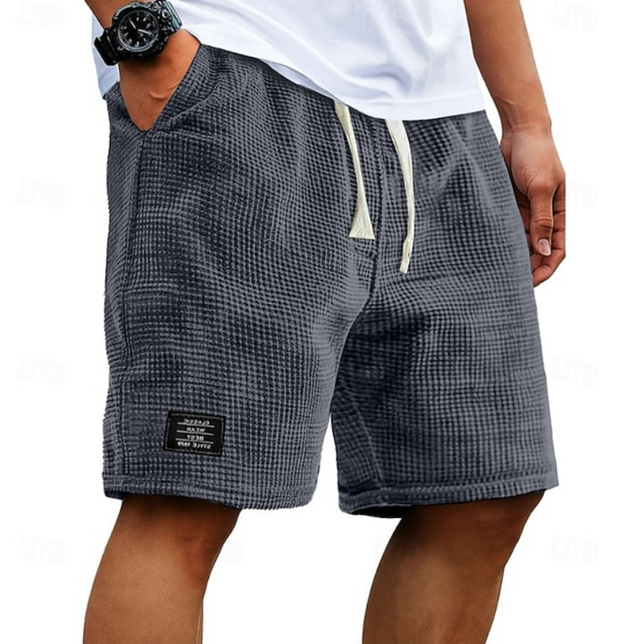 Douglas | Relaxed Textured Summer Shorts