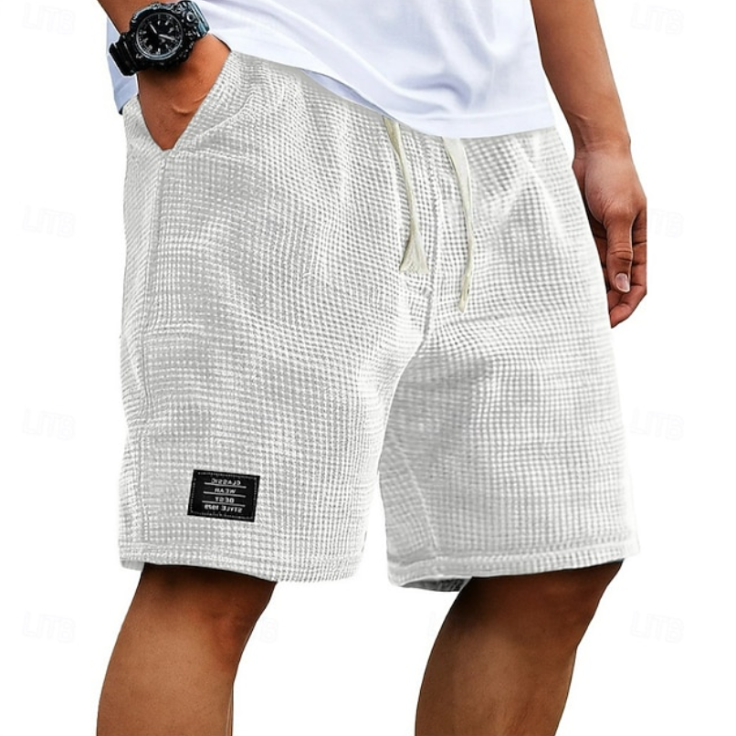 Douglas | Relaxed Textured Summer Shorts