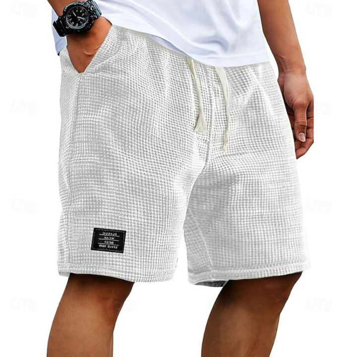 Douglas | Relaxed Textured Summer Shorts