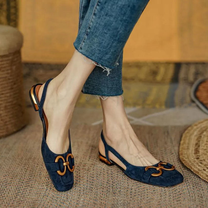 Deborah | Classic Buckle Strap Sandals