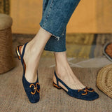 Deborah | Classic Buckle Strap Sandals