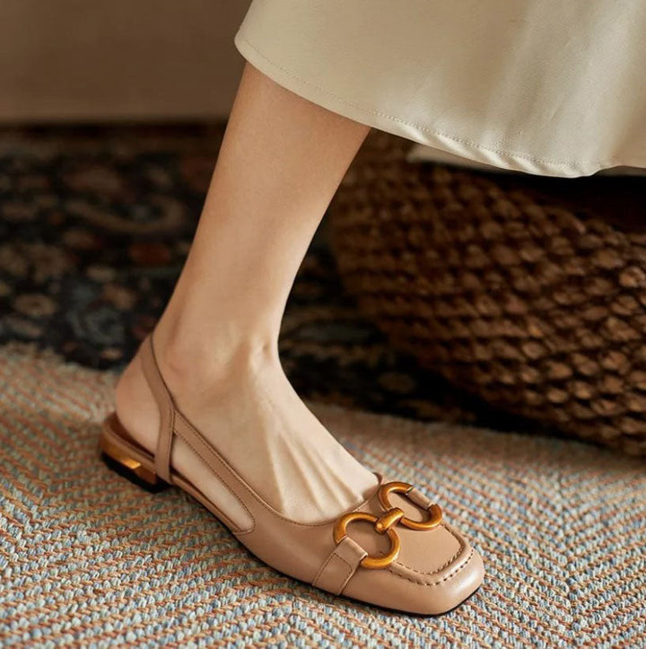Deborah | Classic Buckle Strap Sandals