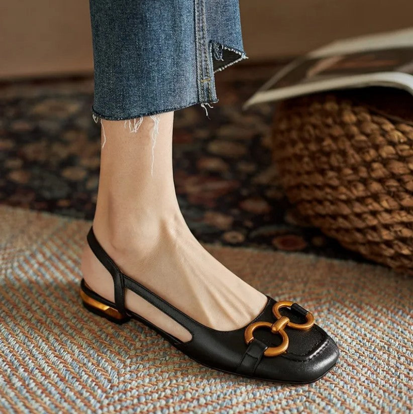 Deborah | Classic Buckle Strap Sandals