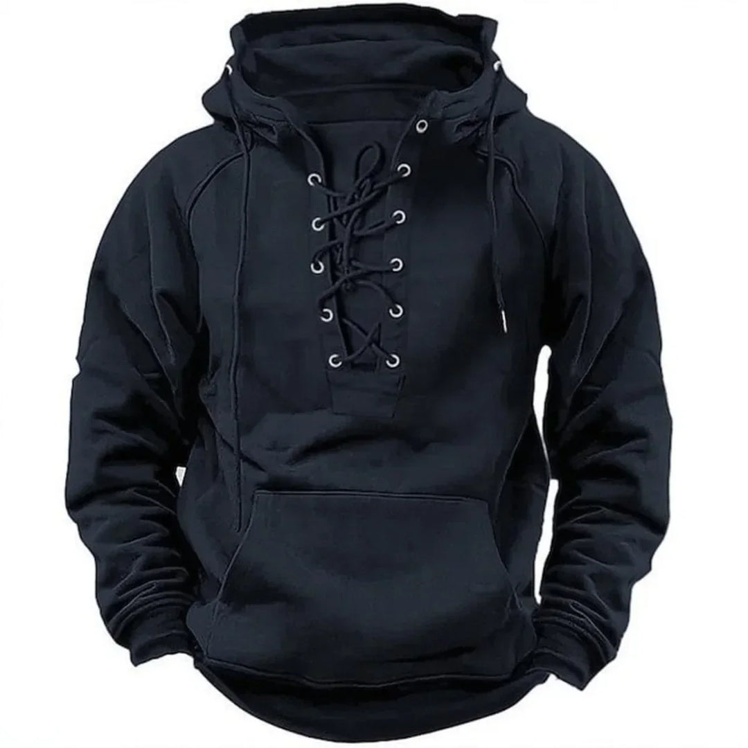 Dawson | Retro Lace-Up Outdoor Hoodie