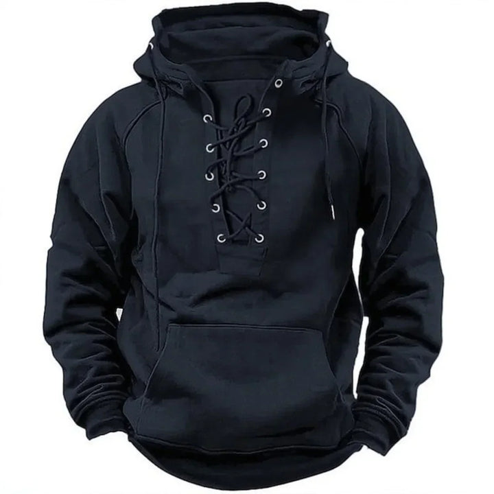 Dawson | Retro Lace-Up Outdoor Hoodie