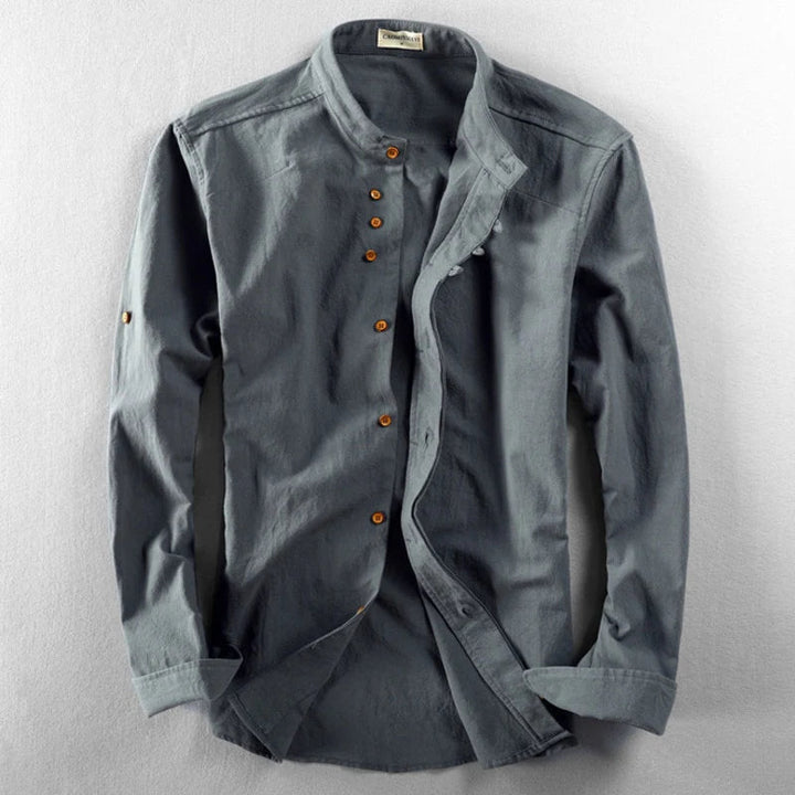 Evan | Long Sleeve Classic Button Shirt