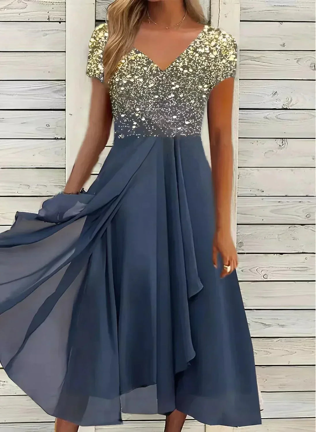 Ariella | Elegant Floral Evening Dress