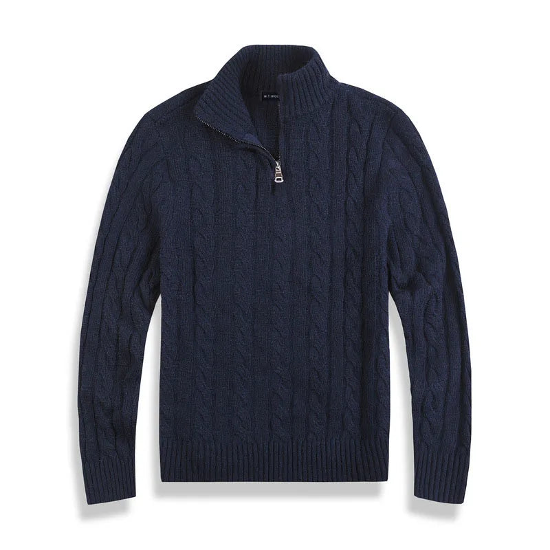 Colyn | Old Money Half-Zip Sweater