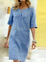 Delphine | Refined Shift Dress