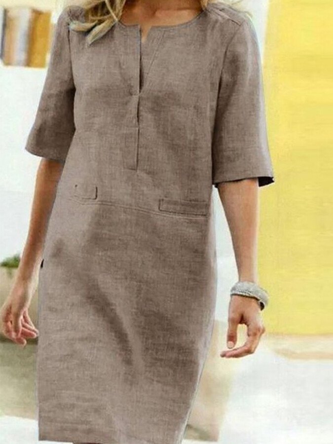 Delphine | Refined Shift Dress