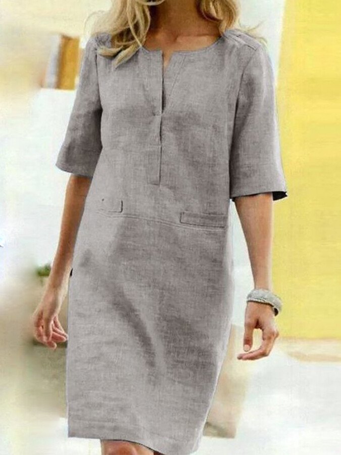 Delphine | Refined Shift Dress