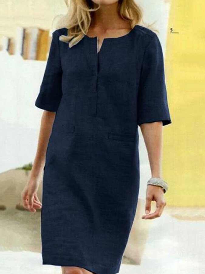 Delphine | Refined Shift Dress