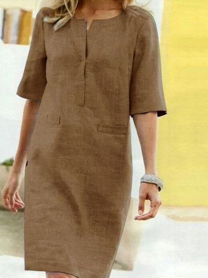 Delphine | Refined Shift Dress