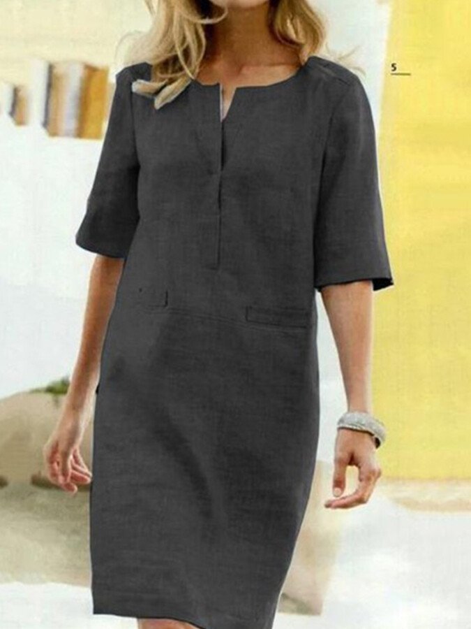 Delphine | Refined Shift Dress
