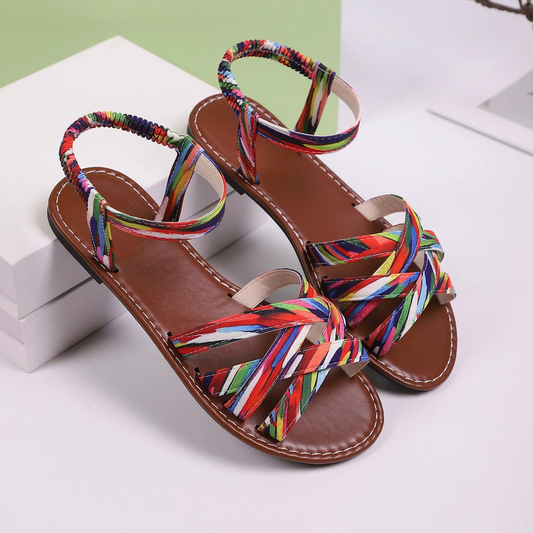 Marisol | Woven Strap Summer Sandals