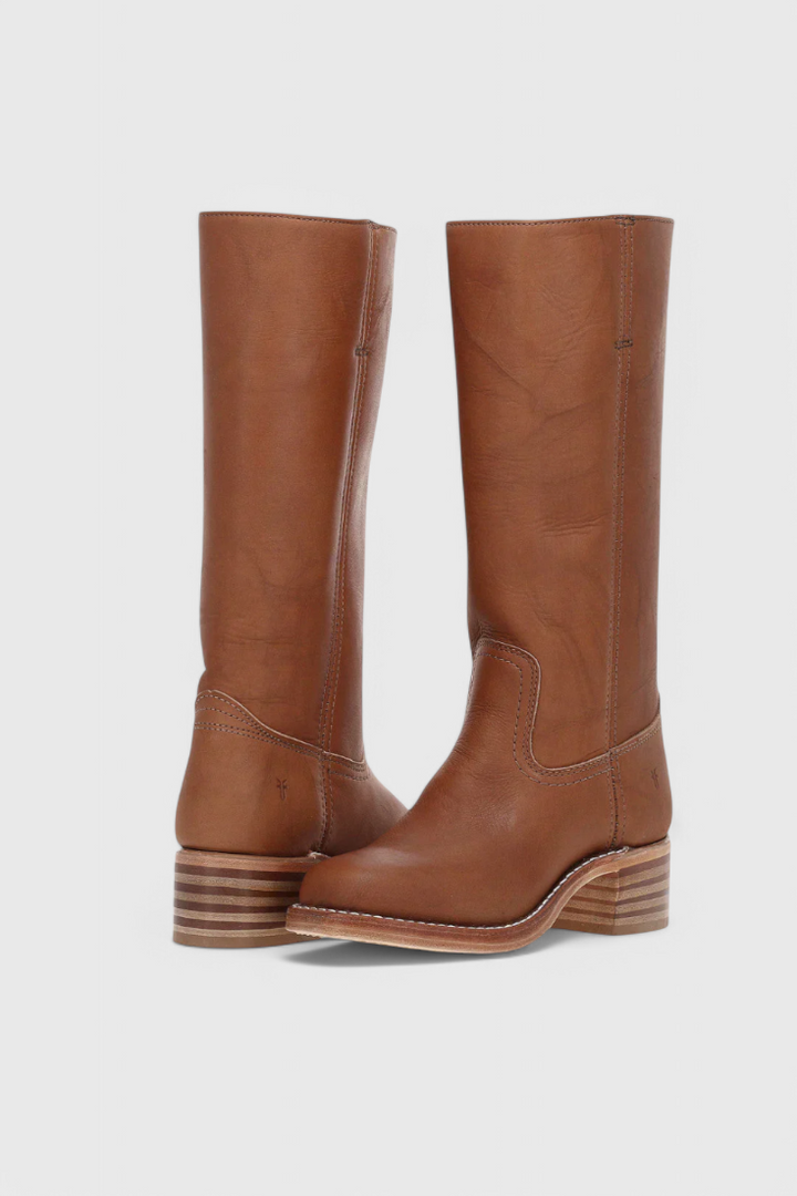 Paisley | Classic Knee High Heeled Boots