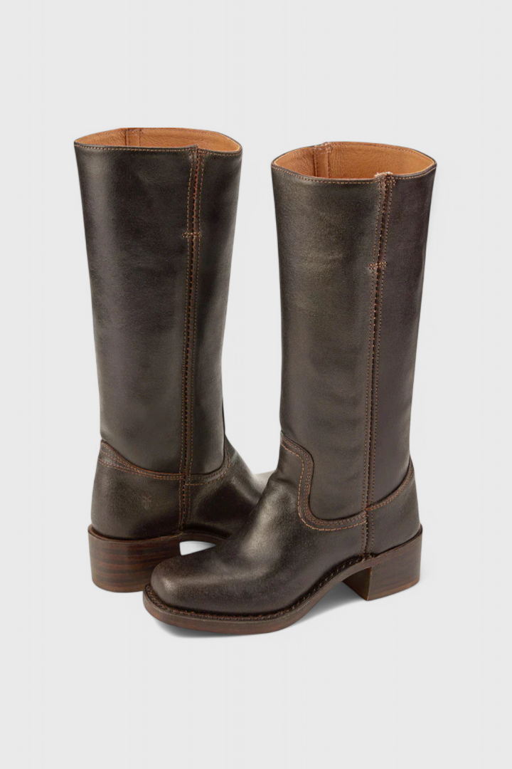 Paisley | Classic Knee High Heeled Boots
