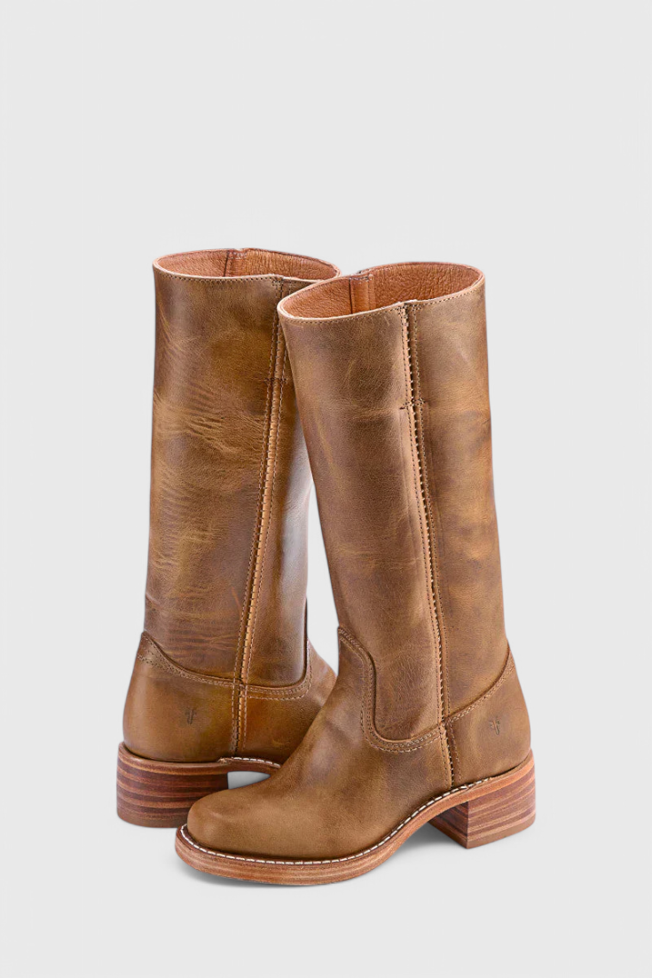 Paisley | Classic Knee High Heeled Boots