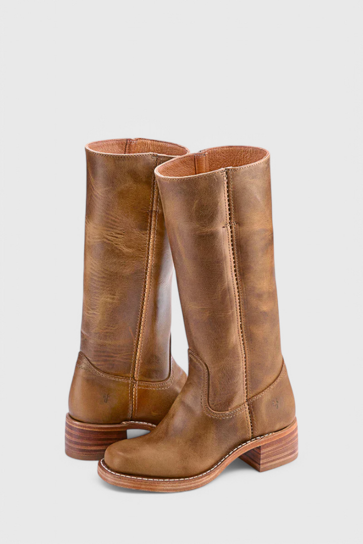 Paisley | Classic Knee High Heeled Boots
